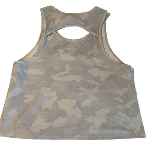Womens Camouflage Racerback Tank Top XL By A Core - Picture 3 of 5